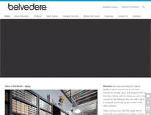 Tablet Screenshot of belvedere.com